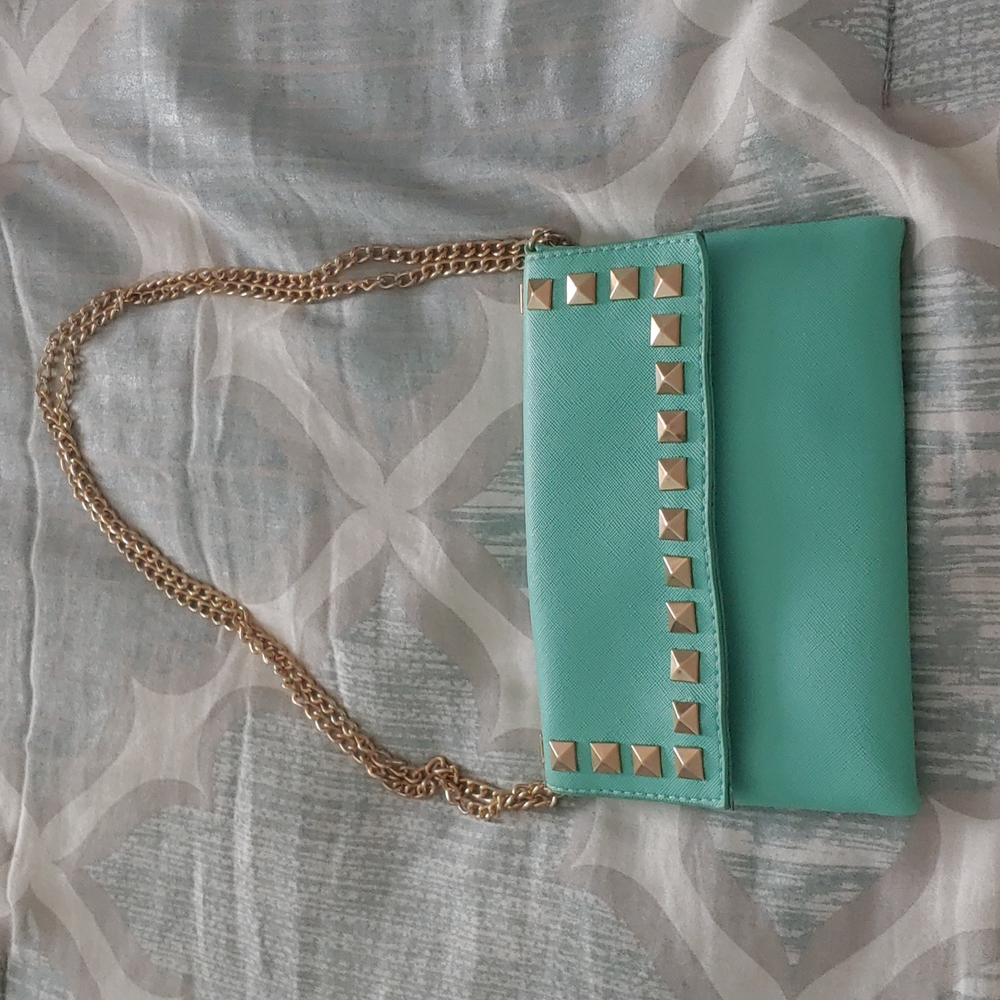 Aqua Purse Adjustable Strap